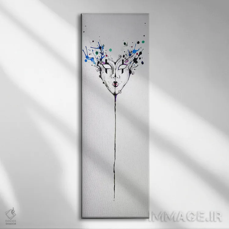 تابلو دکوراتیو مینروا اثر مارک آلانته - نمای روبهرو روی دیوار