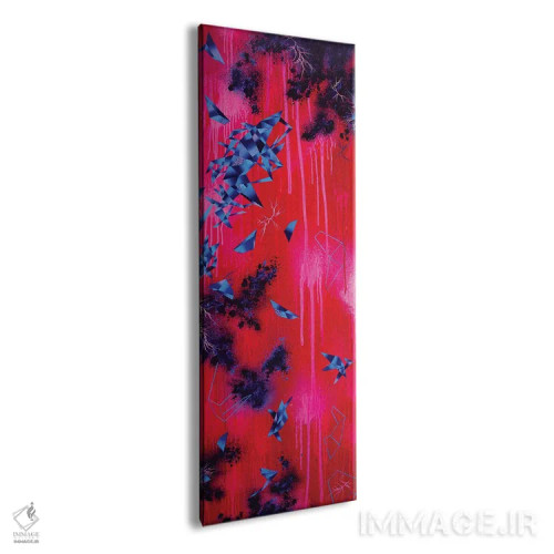 تابلو دکوراتیو هرگز اجازه نمی دهم دوستم داشته باشی اثر مایکل کارینی - نمای پرسپکتیو محصول