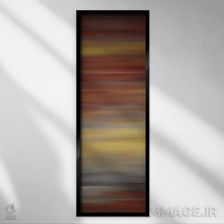 تابلو دکوراتیو متالورژی II اثر جیمز مک مسترز - نمای قابدار مشکی