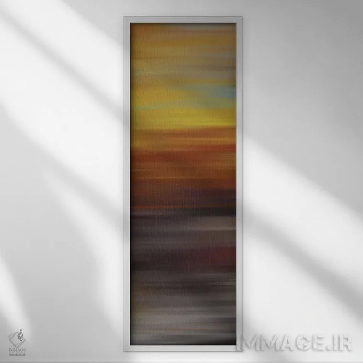 تابلو دکوراتیو متالورژی I اثر جیمز مک مسترز - نمای قابدار سفید