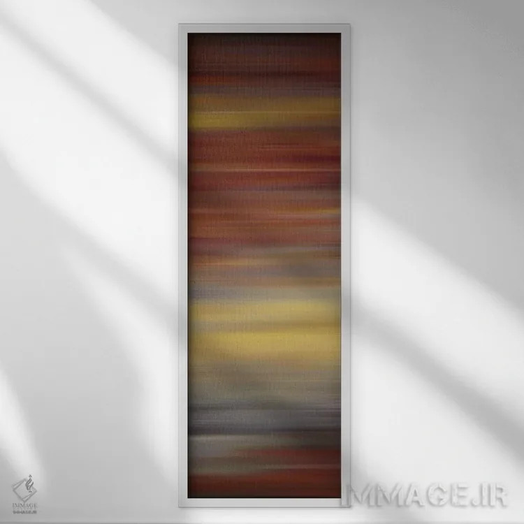 تابلو دکوراتیو متالورژی II اثر جیمز مک مسترز - نمای قابدار سفید