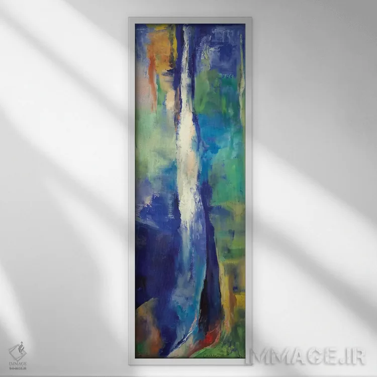 تابلو دکوراتیو زانادو اثر مایکل کریس - نمای قابدار سفید