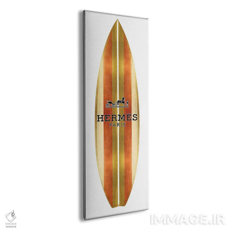 تابلو دکوراتیو تخته موج سواری مد روز اثر مدلین بلیک - نمای پرسپکتیو محصول