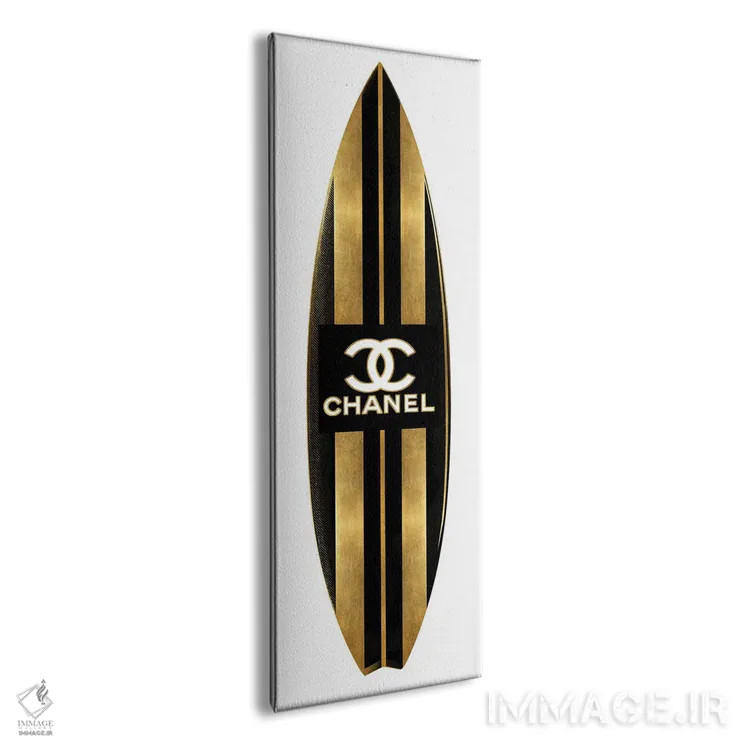 تابلو دکوراتیو تخته موج سواری مد روز I اثر مدلین بلیک - نمای پرسپکتیو محصول