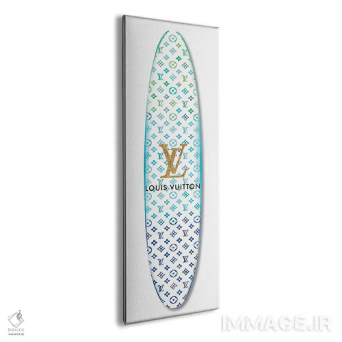 تابلو دکوراتیو تخته موج سواری مد روز اثر مدلین بلیک - نمای پرسپکتیو محصول