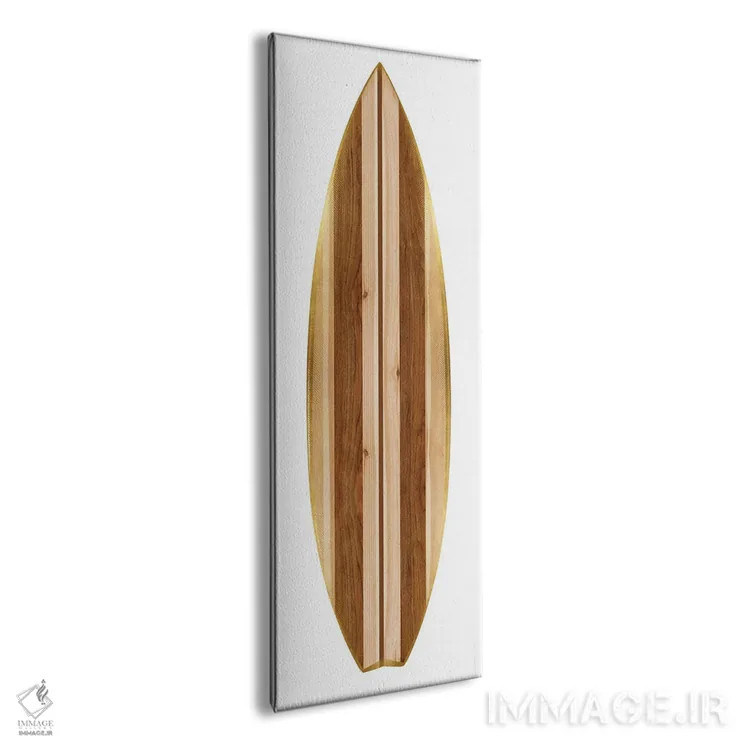 تابلو دکوراتیو تخته موج سواری IV اثر مدلین بلیک - نمای پرسپکتیو محصول