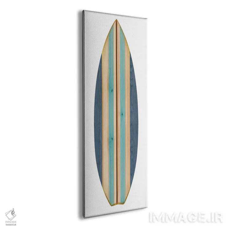 تابلو دکوراتیو تخته موج سواری III اثر مدلین بلیک - نمای پرسپکتیو محصول