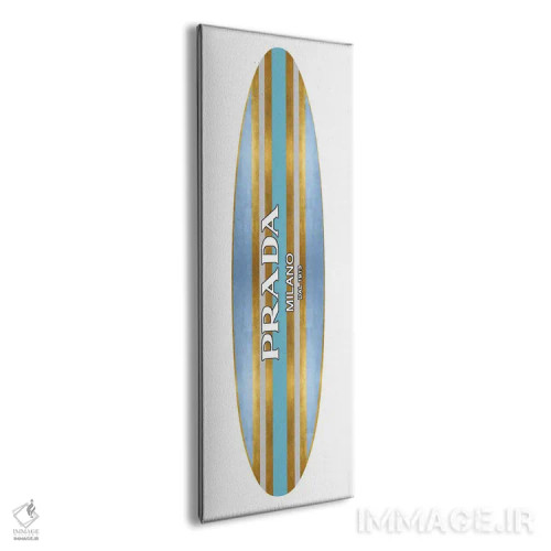 تابلو دکوراتیو تخته موج سواری مد روز اثر مدلین بلیک - نمای پرسپکتیو محصول