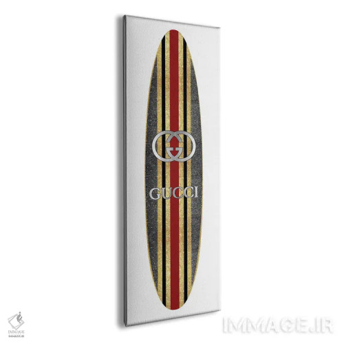 تابلو دکوراتیو تخته موج سواری مد روز اثر مدلین بلیک - نمای پرسپکتیو محصول