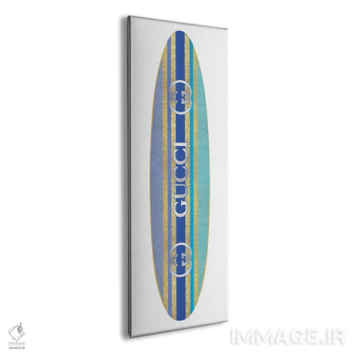 تابلو دکوراتیو تخته موج سواری مد روز اثر مدلین بلیک - نمای پرسپکتیو محصول