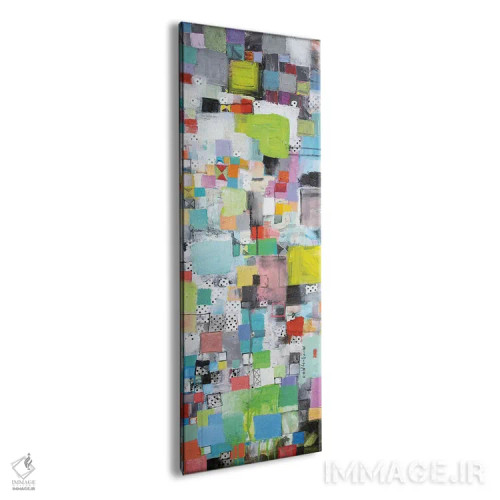 تابلو دکوراتیو انباشت شده اثر میشل دیزلی موفیت - نمای پرسپکتیو محصول