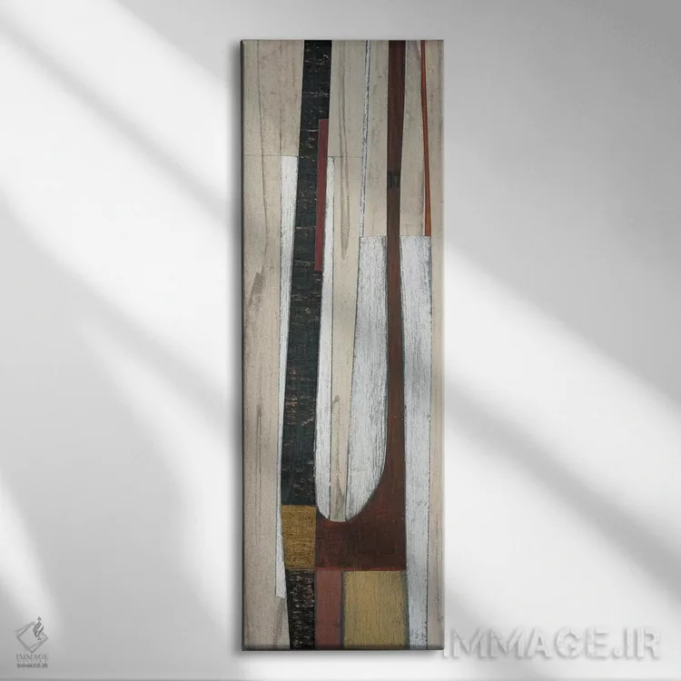 تابلو دکوراتیو سه گانه یک اثر ماتیاس دوآرته - نمای روبهرو روی دیوار