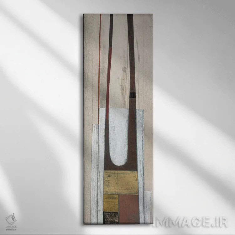 تابلو دکوراتیو سه گانه دو اثر ماتیاس دوآرته - نمای روبهرو روی دیوار