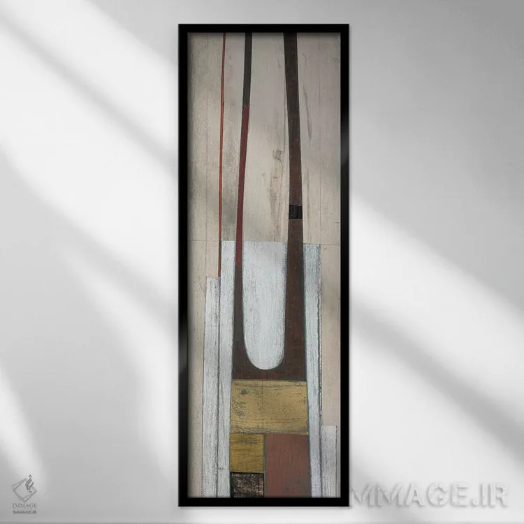 تابلو دکوراتیو سه گانه دو اثر ماتیاس دوآرته - نمای قابدار مشکی