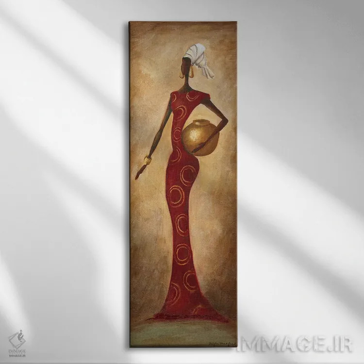 تابلو دکوراتیو وقار اثر مگان میگر - نمای روبهرو روی دیوار