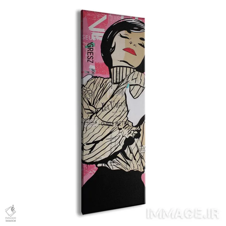 تابلو دکوراتیو چیزی که لازم دارم اثر میشیل فولکرز - نمای پرسپکتیو محصول