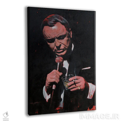 تابلو دکوراتیو فرانک سیناترا اثر کریگ کمپبل - نمای پرسپکتیو محصول