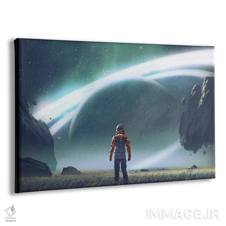 تابلو دکوراتیو سیاره بعدی برای کاوش اثر گرندفیلر - نمای پرسپکتیو محصول