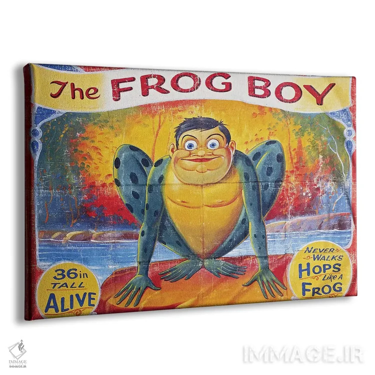 تابلو دکوراتیو C1945,پوستر نمایش حاشیه ای، حدود ۱۹۴۵ - نمای پرسپکتیو محصول