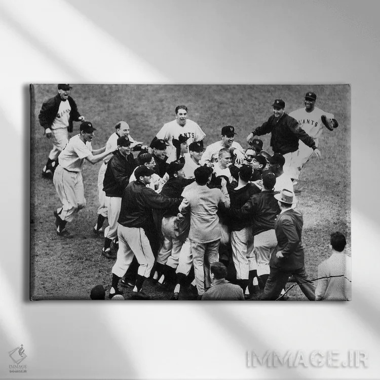 تابلو دکوراتیو 1951,هوم ران تامسون، ۱۹۵۱ - نمای روبهرو روی دیوار