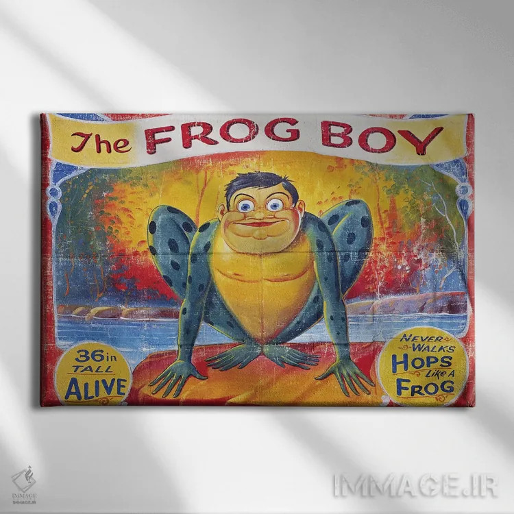 تابلو دکوراتیو C1945,پوستر نمایش حاشیه ای، حدود ۱۹۴۵ - نمای روبهرو روی دیوار