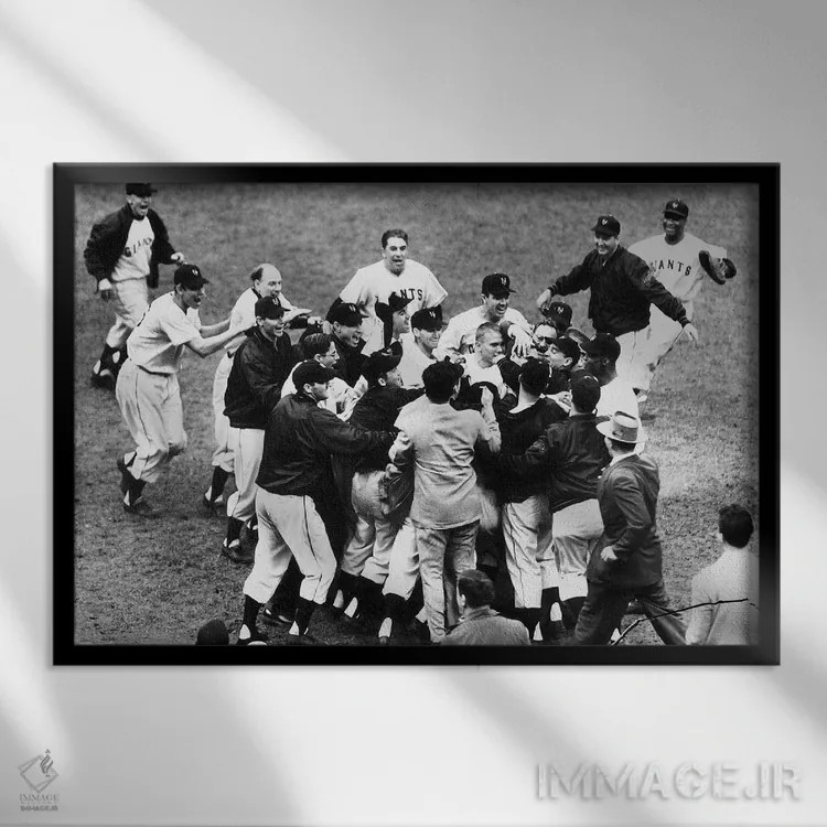 تابلو دکوراتیو 1951,هوم ران تامسون، ۱۹۵۱ - نمای قابدار مشکی