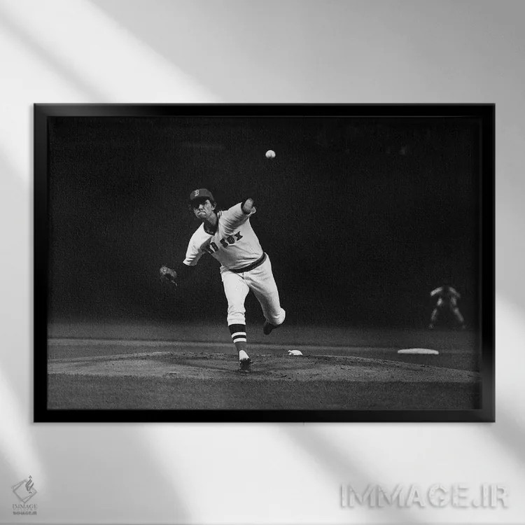 تابلو دکوراتیو 1975,سری جهانی بیسبال، ۱۹۷۵ - نمای قابدار مشکی