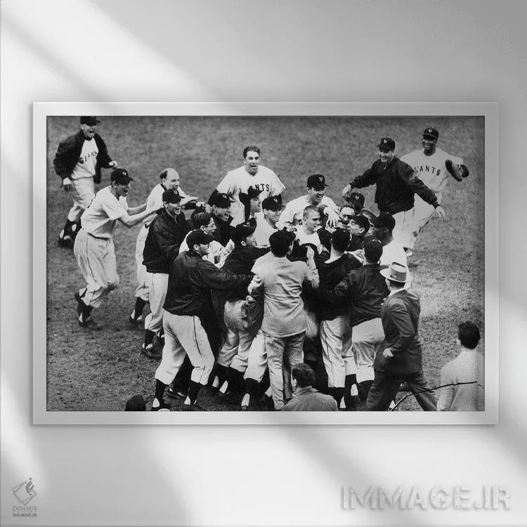 تابلو دکوراتیو 1951,هوم ران تامسون، ۱۹۵۱ - نمای قابدار سفید