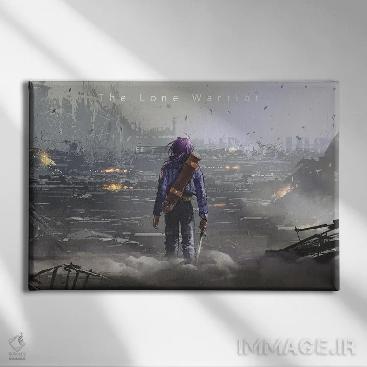 تابلو دکوراتیو هنر طرفداری ترانکس اثر گرندفیلر - نمای روبهرو روی دیوار