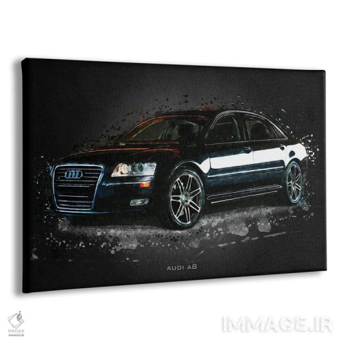 تابلو دکوراتیو آئودی A8 اثر گب فرناندو - نمای پرسپکتیو محصول