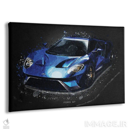 تابلو دکوراتیو فورد جی تی اثر گب فرناندو - نمای پرسپکتیو محصول