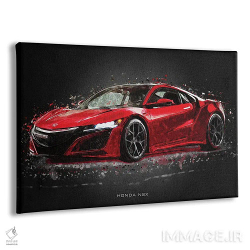 تابلو دکوراتیو هوندا NSX اثر گب فرناندو - نمای پرسپکتیو محصول