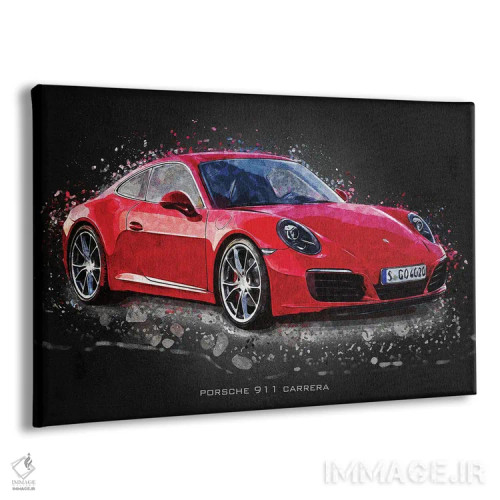 تابلو دکوراتیو پورشه ۹۱۱ کاررا اثر گب فرناندو - نمای پرسپکتیو محصول