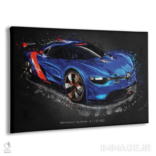 تابلو دکوراتیو رنو آلپاین A110-50 اثر گب فرناندو - نمای پرسپکتیو محصول