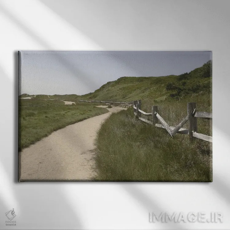 تابلو دکوراتیو جاده مرتفع I اثر گرافیتی استودیوها - نمای روبهرو روی دیوار