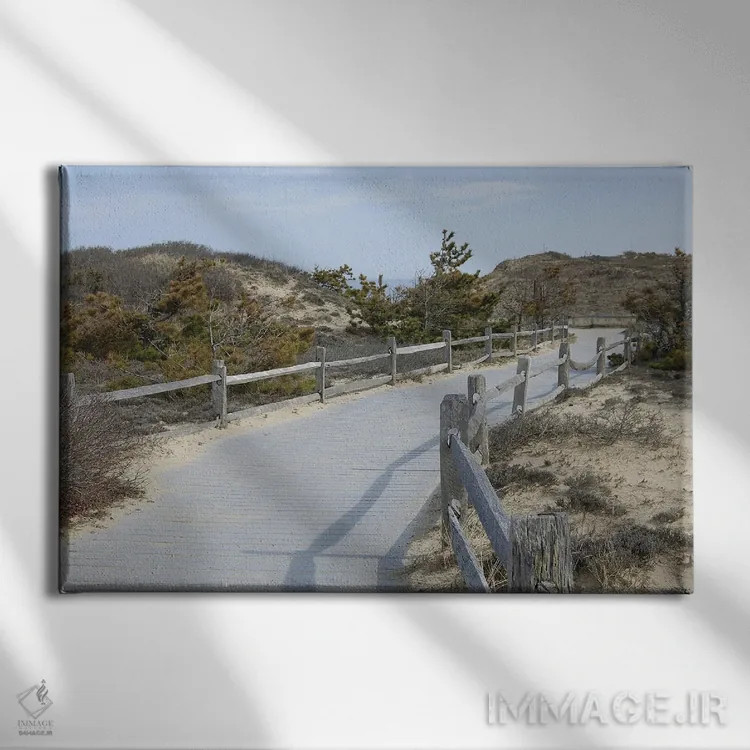 تابلو دکوراتیو جاده مرتفع III اثر گرافیتی استودیوها - نمای روبهرو روی دیوار