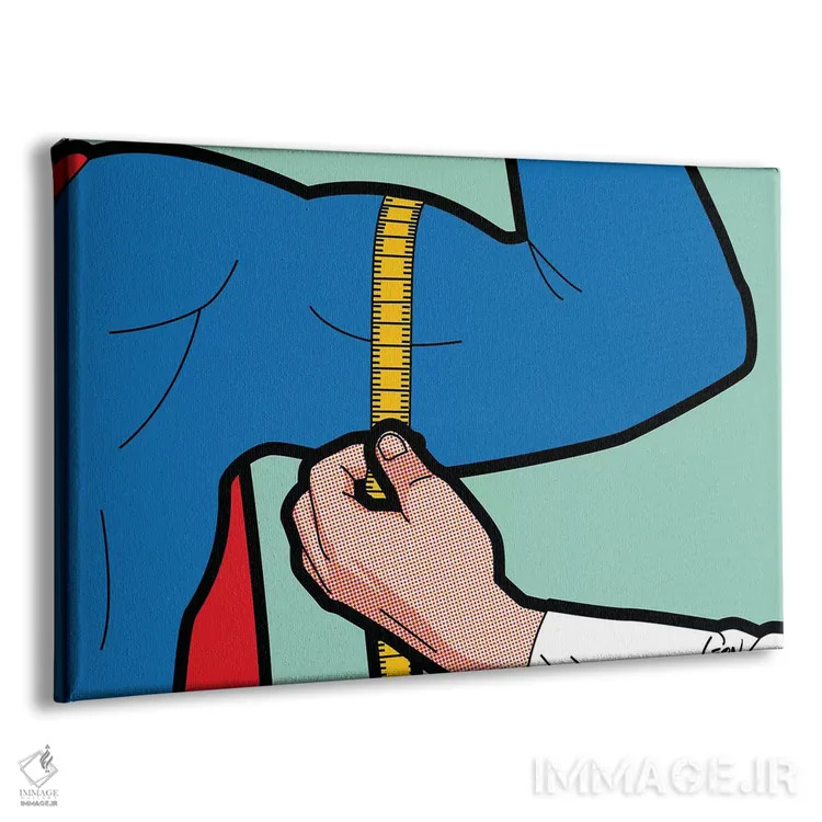تابلو دکوراتیو ارزیابی فوق العاده اثر گرگوار "لئون" گیمن - نمای پرسپکتیو محصول