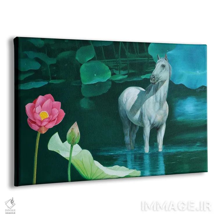 تابلو دکوراتیو گمراه شدن اثر گوئیگن ژا - نمای پرسپکتیو محصول