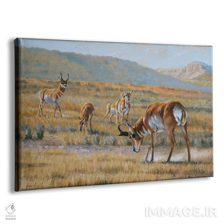 تابلو دکوراتیو چالش صادر شد اثر گرانت هکینگ - نمای پرسپکتیو محصول