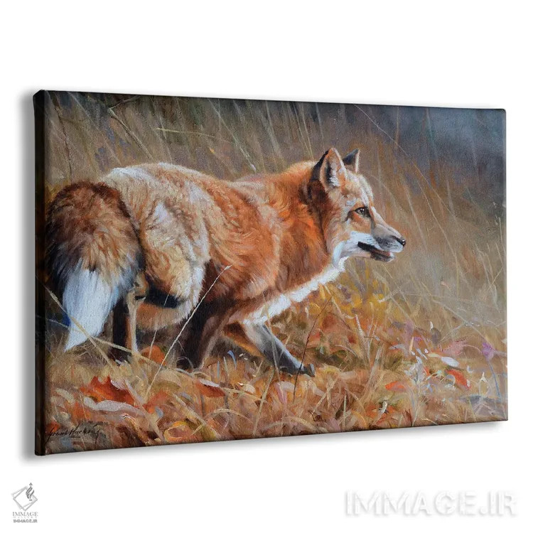 تابلو دکوراتیو رنگ های پاییز اثر گرانت هکینگ - نمای پرسپکتیو محصول