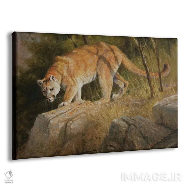 تابلو دکوراتیو کومور اثر گرانت هکینگ - نمای پرسپکتیو محصول