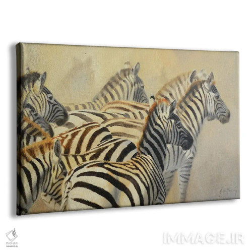 تابلو دکوراتیو گرد و غبار اثر گرانت هکینگ - نمای پرسپکتیو محصول