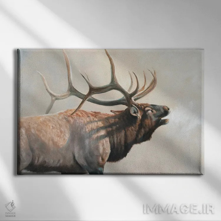 تابلو دکوراتیو به سوی خورشید اثر گرانت هکینگ - نمای روبهرو روی دیوار