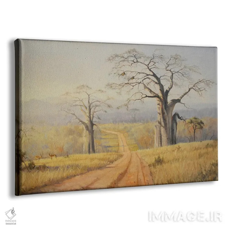 تابلو دکوراتیو سفر زندگی اثر گرانت هکینگ - نمای پرسپکتیو محصول