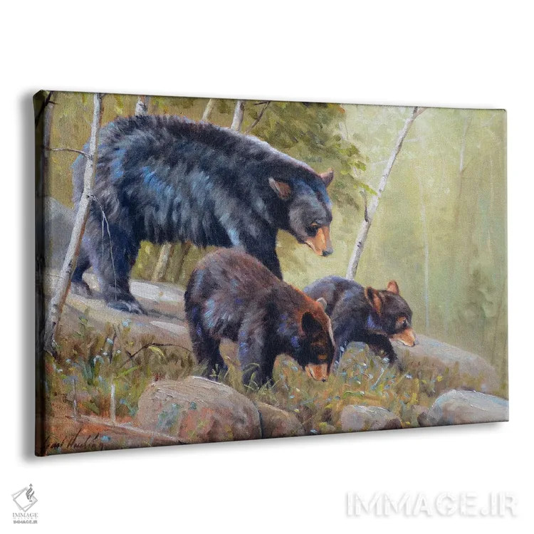 تابلو دکوراتیو فصل تابستان اثر گرانت هکینگ - نمای پرسپکتیو محصول