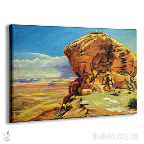 تابلو دکوراتیو موکی داگ وی اثر گرگ هایل - نمای پرسپکتیو محصول