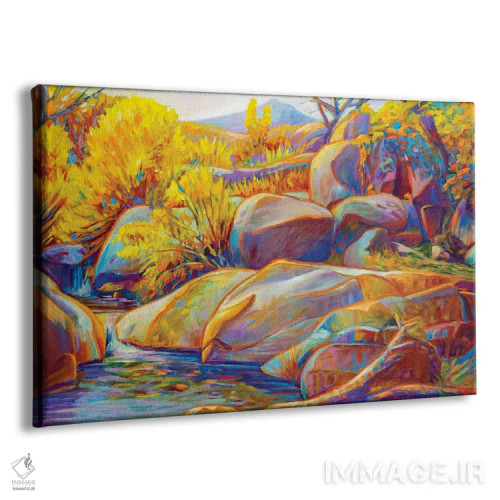 تابلو دکوراتیو پاییز اوک کریک اثر گرگ هایل - نمای پرسپکتیو محصول