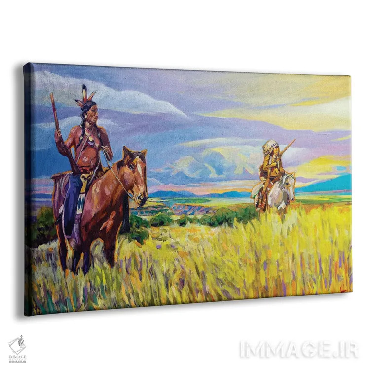 تابلو دکوراتیو بر فراز دره اثر گرگ هایل - نمای پرسپکتیو محصول