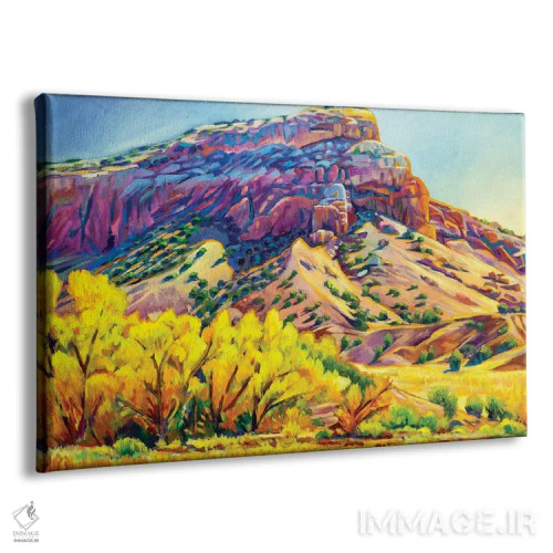 تابلو دکوراتیو پاییز صخره سرخ اثر گرگ هایل - نمای پرسپکتیو محصول