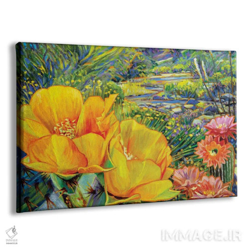 تابلو دکوراتیو شکوه بهار اثر گرگ هایل - نمای پرسپکتیو محصول